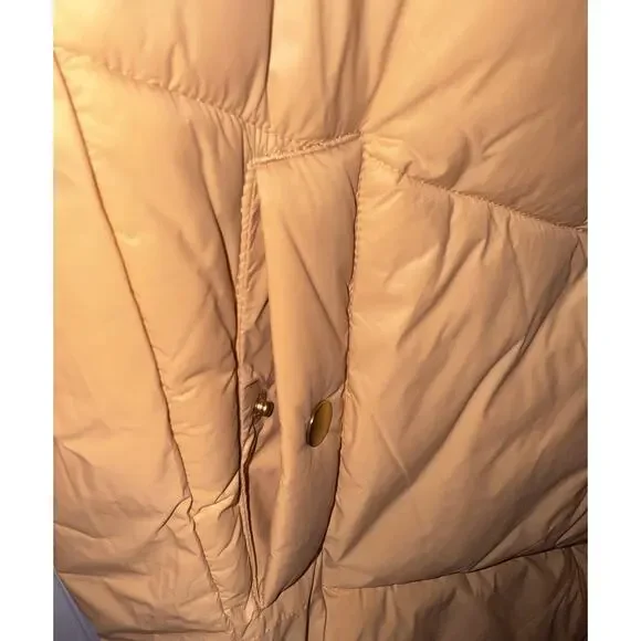 J.Crew Womens Villa Puffer Coat W/ Primaloft In Sand Castle Size XS BV700 - Picture 6 of 13